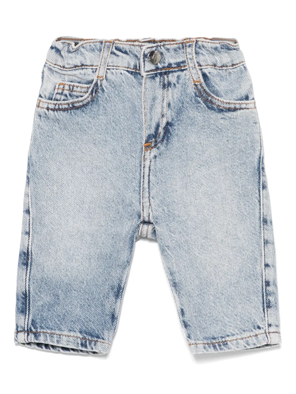 Emporio Ar i Kids Straight jeans Blauw