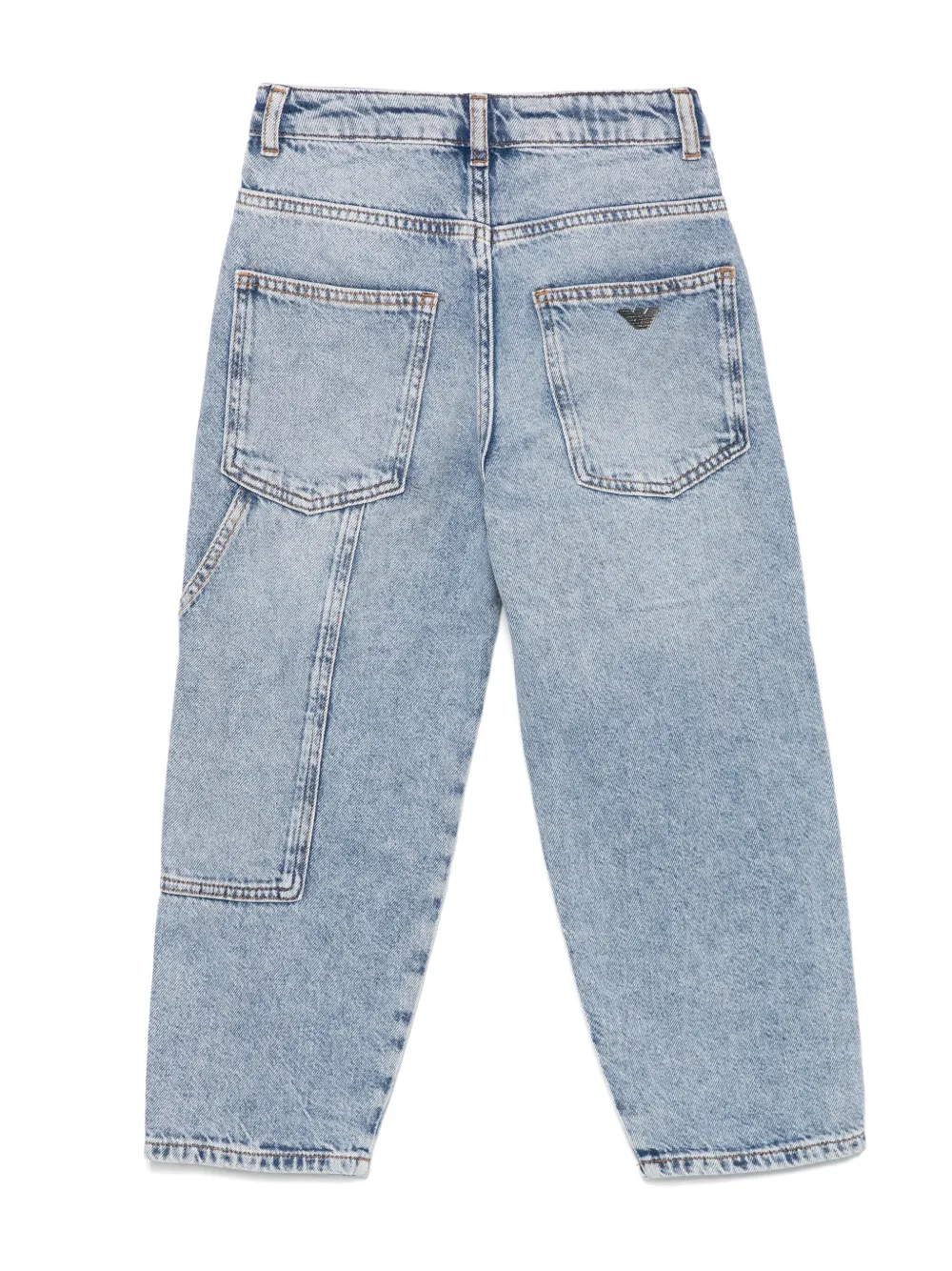 Emporio Armani Kids Calça jeans cenoura | Teen Meninos | Image 2