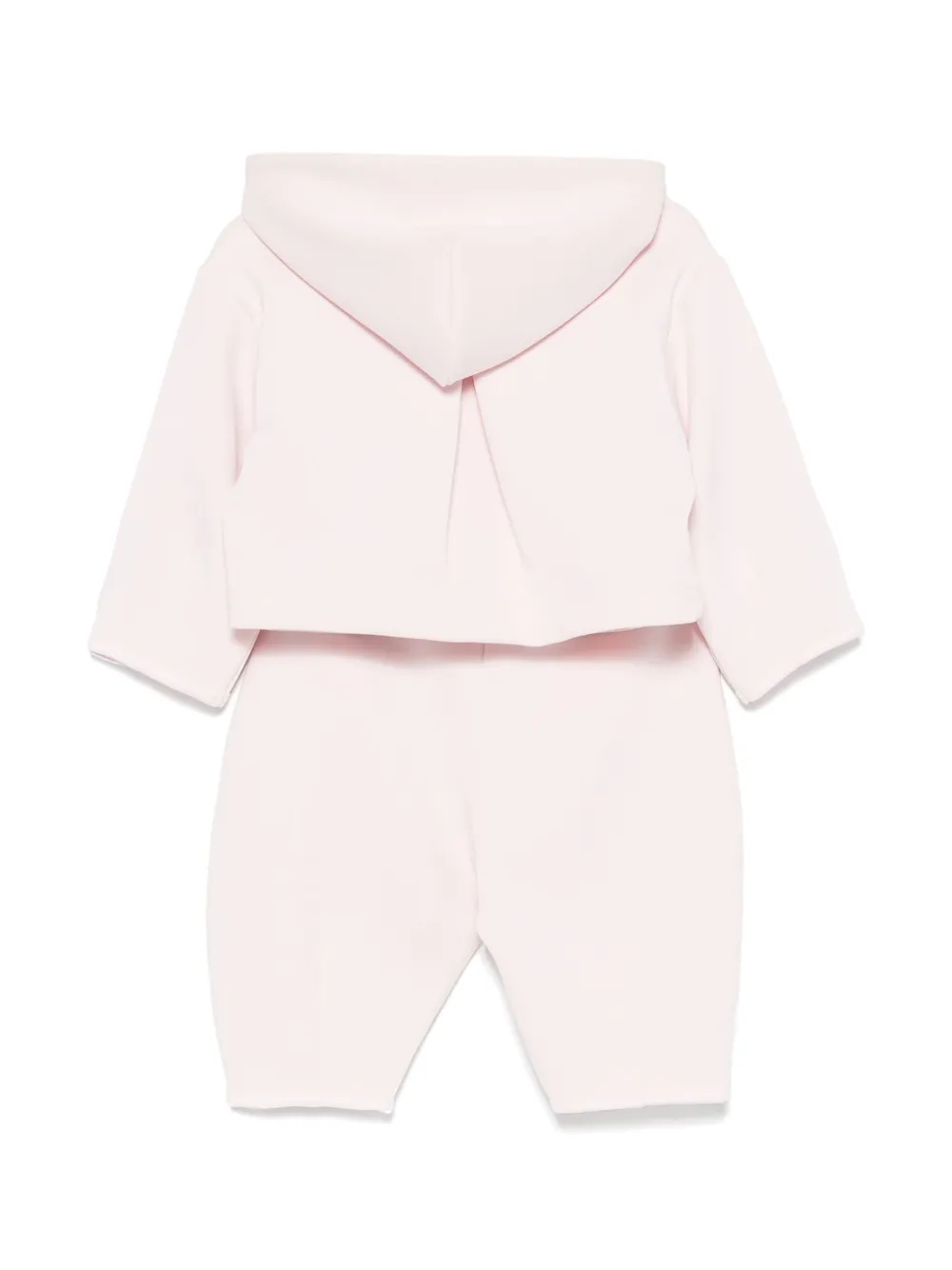 Emporio Armani Kids logo-embroidered tracksuit set - Roze