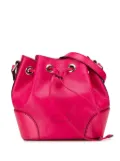 Gucci Pre-Owned 2000-2015 Diamante Leather Bright bucket bag - Pink