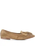 Henderson Baracco suede ballerina shoes - Brown