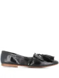 Henderson Baracco leather ballerina shoes - Black