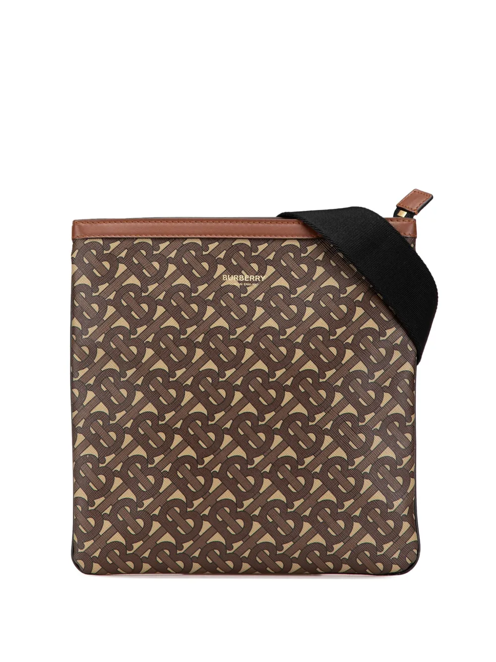 2010-2017 TB Monogram Coated Canvas crossbody bag