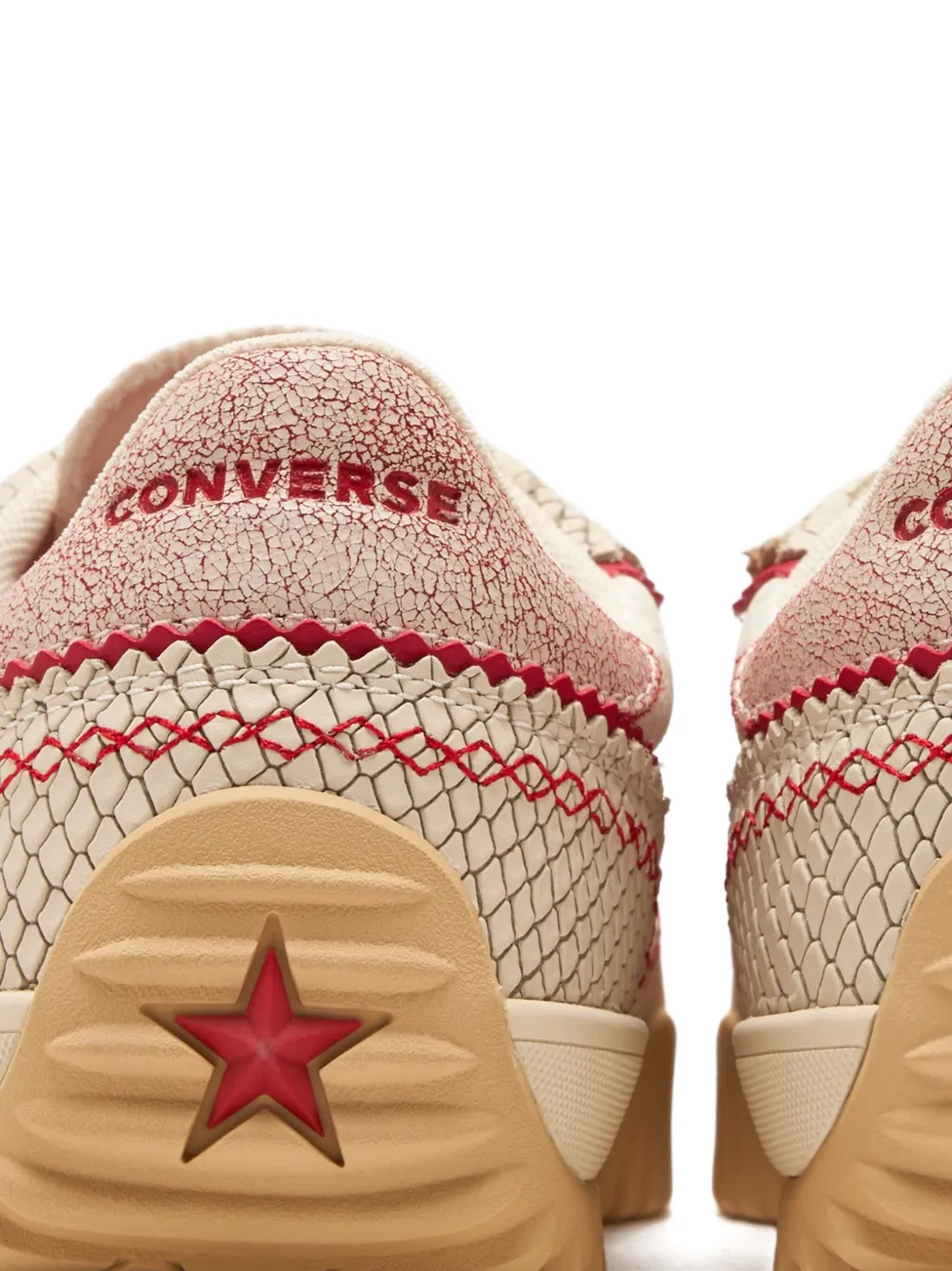 Converse Low-top sneakers met textuur Beige