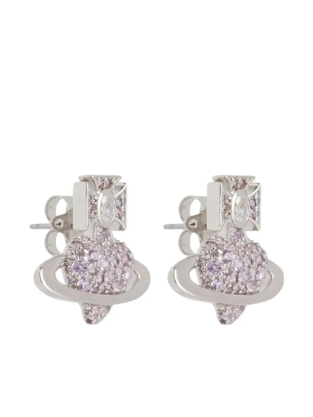 Vivienne Westwood Orb earrings - Zilver