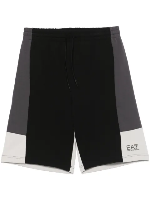 Ea7 Emporio Armani shorts con diseño color block
