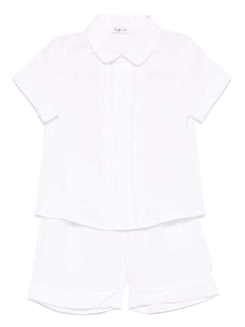 Il Gufo set de camisa y shorts | blanco | Image 1