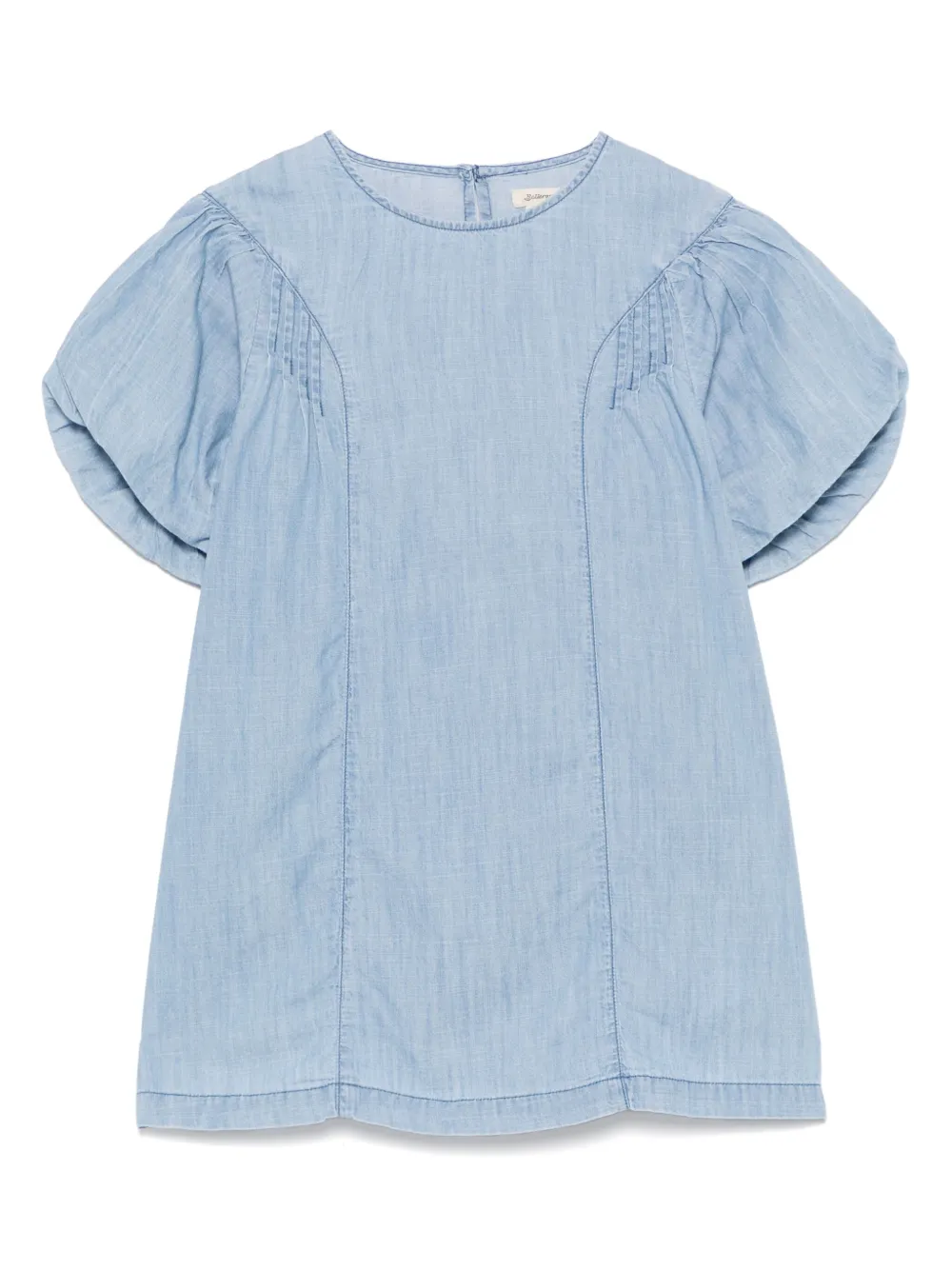 Bellerose robe courte Chambray | bleu | Image 1