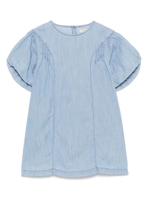 Bellerose vestido corto de chambray