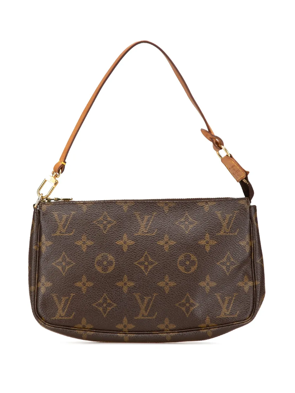 Louis Vuitton Pre-Owned 2000 モノグラム ポシェット アクセソワール ショルダーバッグ - ブラウン Louis Vuitton Pre-Owned 2000 モノグラム ポシェット アクセソワール ショルダーバッグ - ブラウン