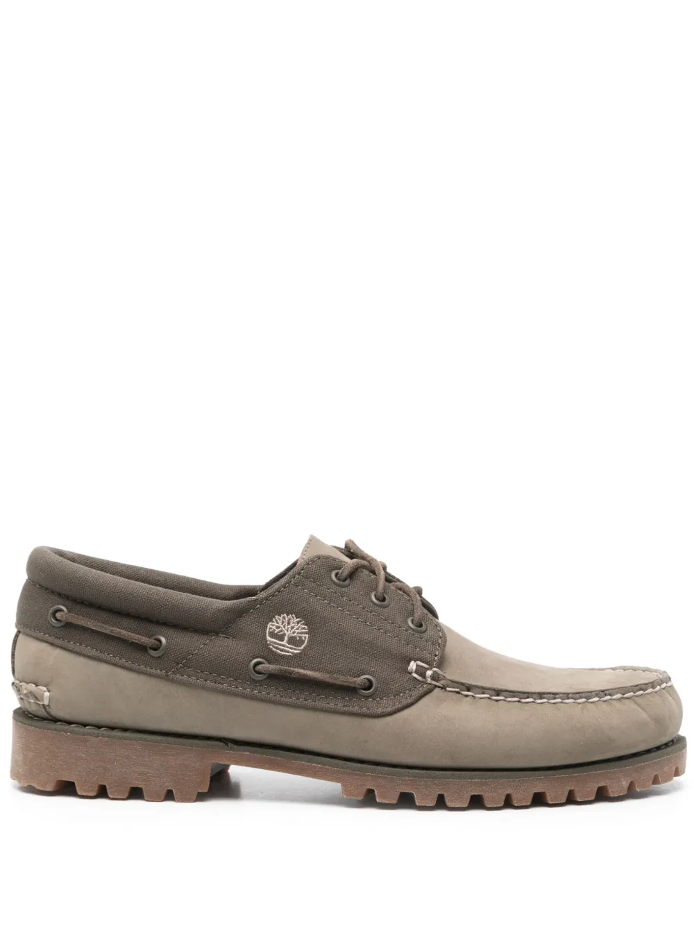 Timberland Hand-Stitched 3-Eye boat shoes Green