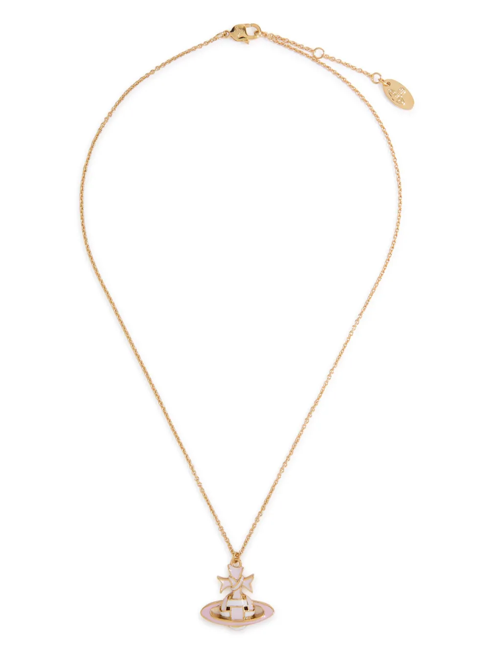 Vivienne Westwood Orbペンダント チェーンネックレス - ゴールドトーン Vivienne Westwood Orbペンダント チェーンネックレス - ゴールドトーン