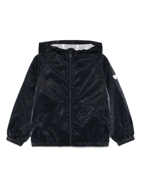 Emporio Armani Kids Jaqueta com logo corrido