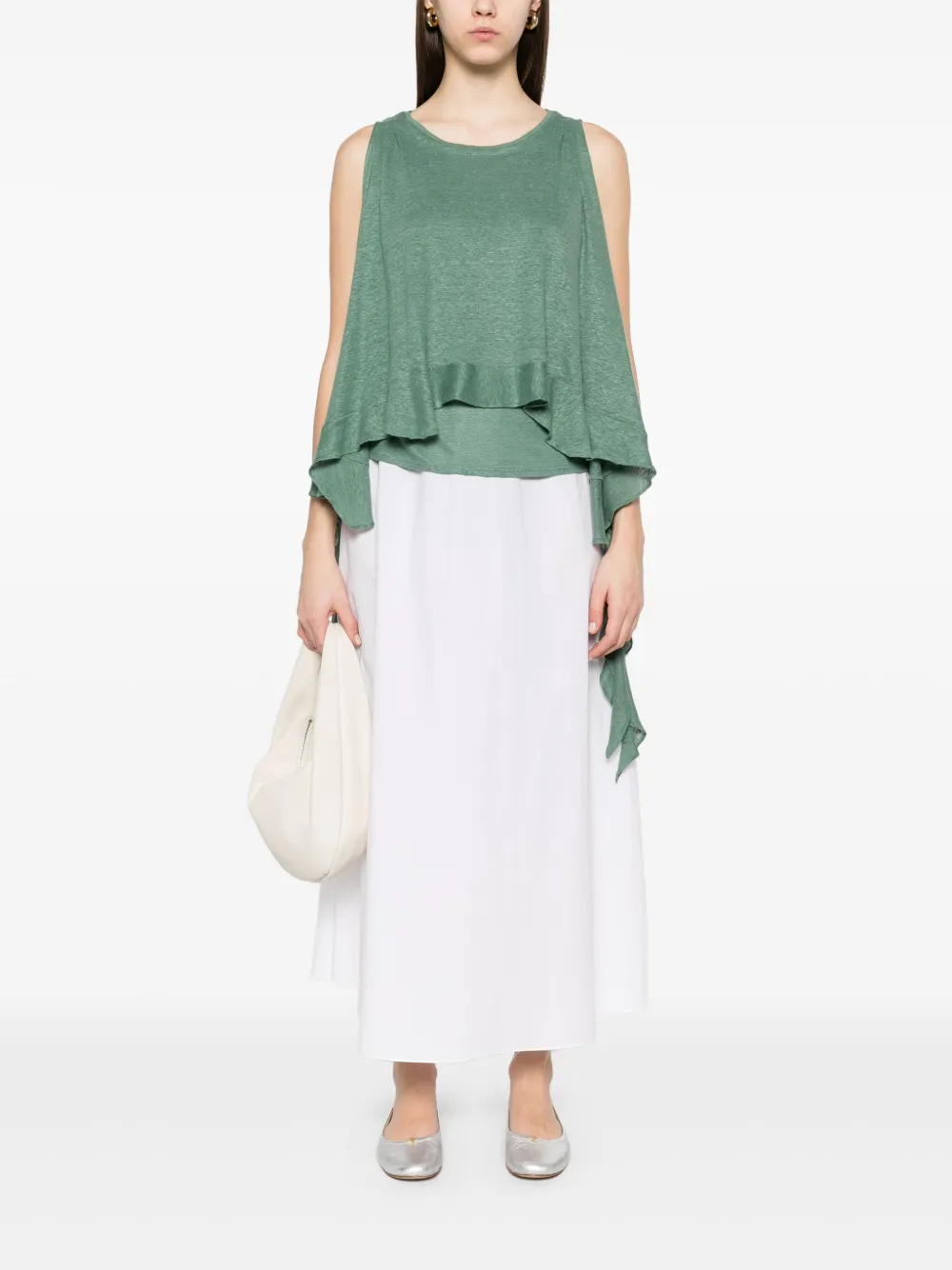 Dorothee Schumacher Natural Ease top - Groen