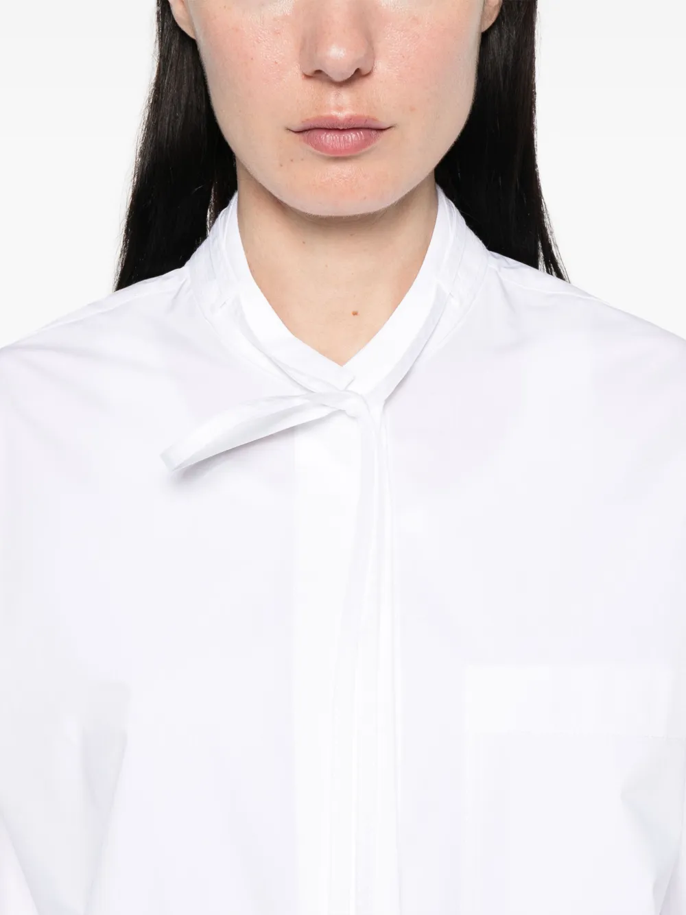 Dorothee Schumacher Popeline Power blouse Wit