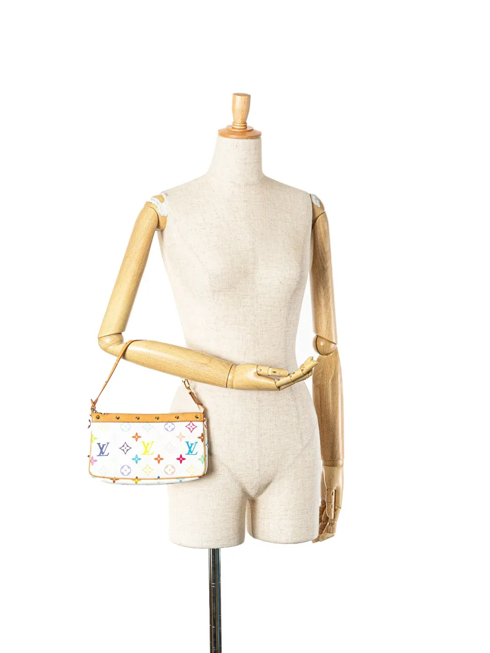 Louis Vuitton Pre-Owned 2003 Monogram Multicolore Pochette Accessoires shoulder bag - Wit