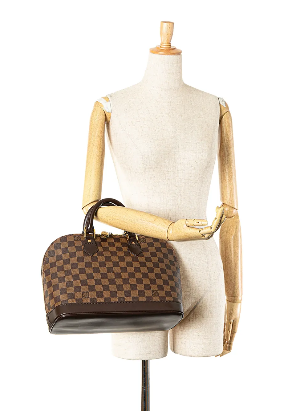 Louis Vuitton Pre-Owned 2004 Damier Ebene Alma PM handbag - Bruin