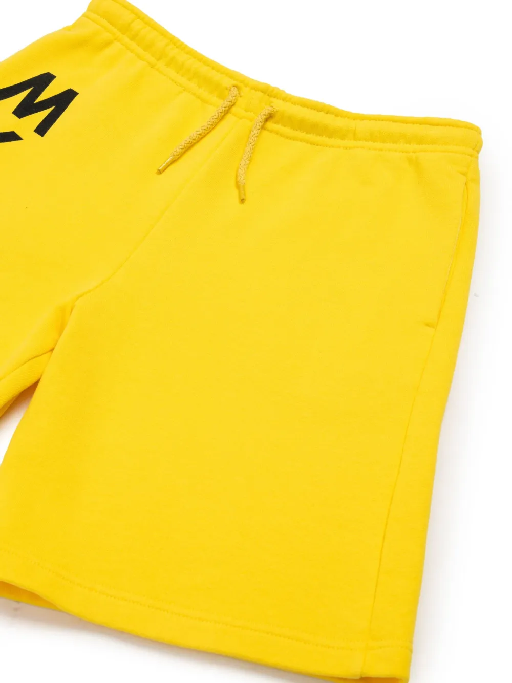 Shop Myar Logo-print Shorts In Yellow