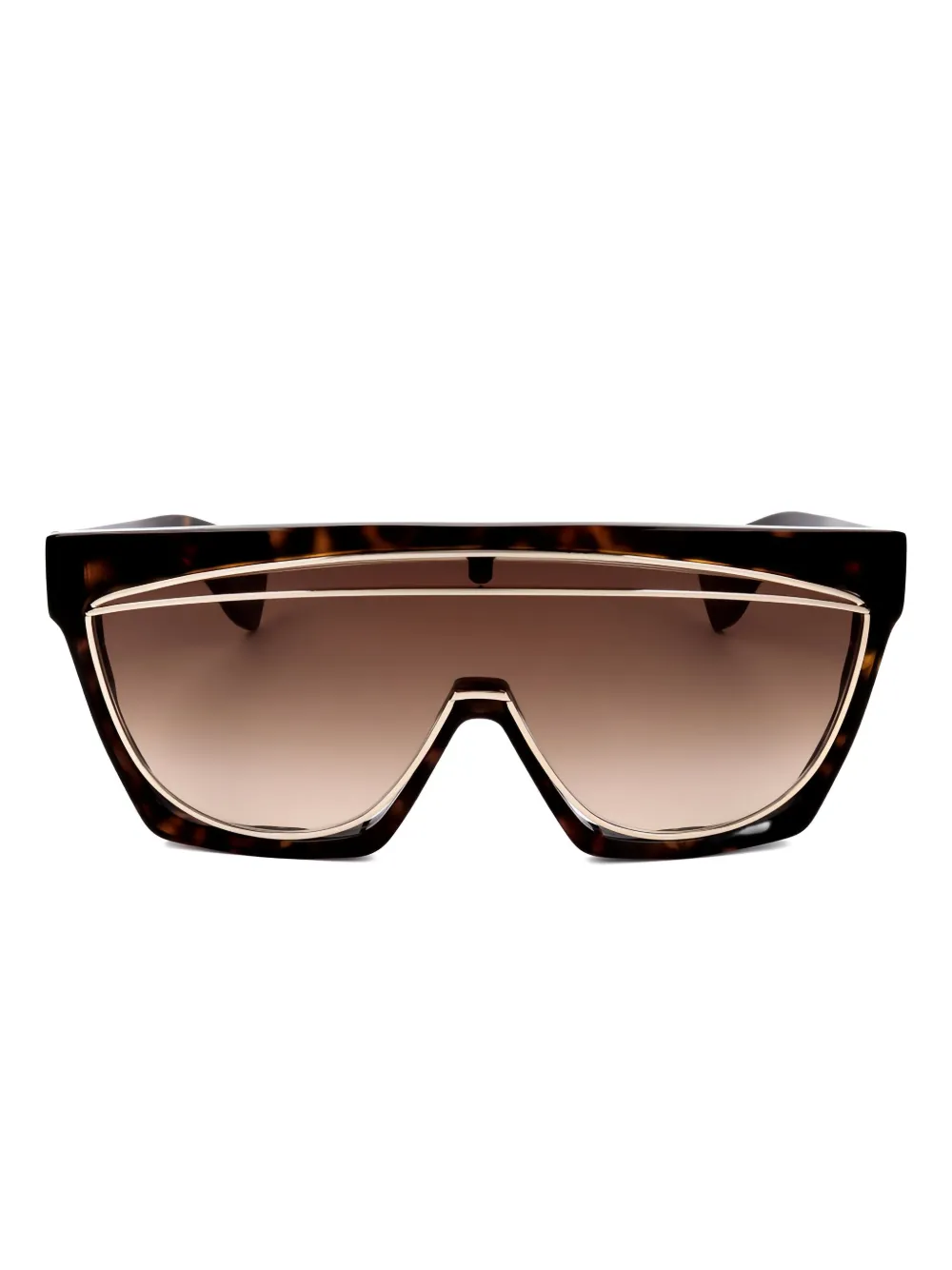 LOEWE shield-frame sunglasses Bruin
