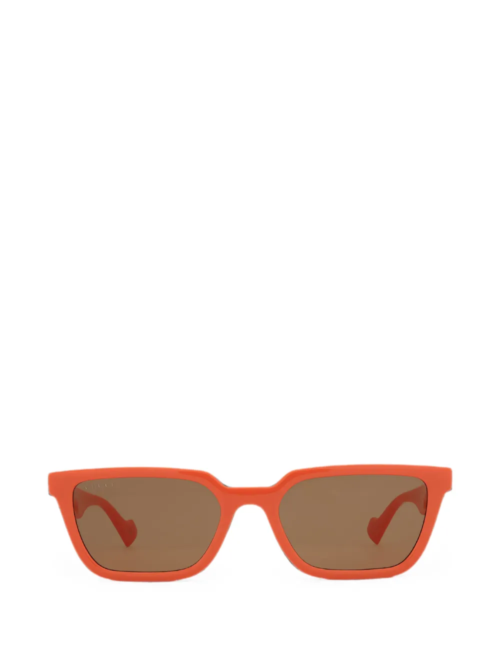 Gucci Eyewear square-frame sunglasses - Arancione