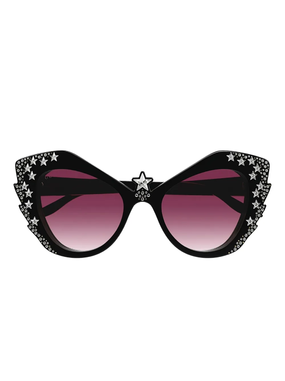 Shop Gucci Cat-eye Frame Sunglasses