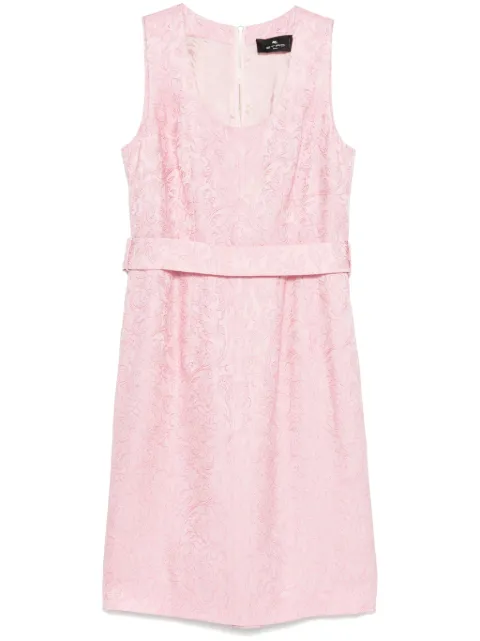 ETRO paisley-embroidery midi dress WRHA025499TJD76 - 0