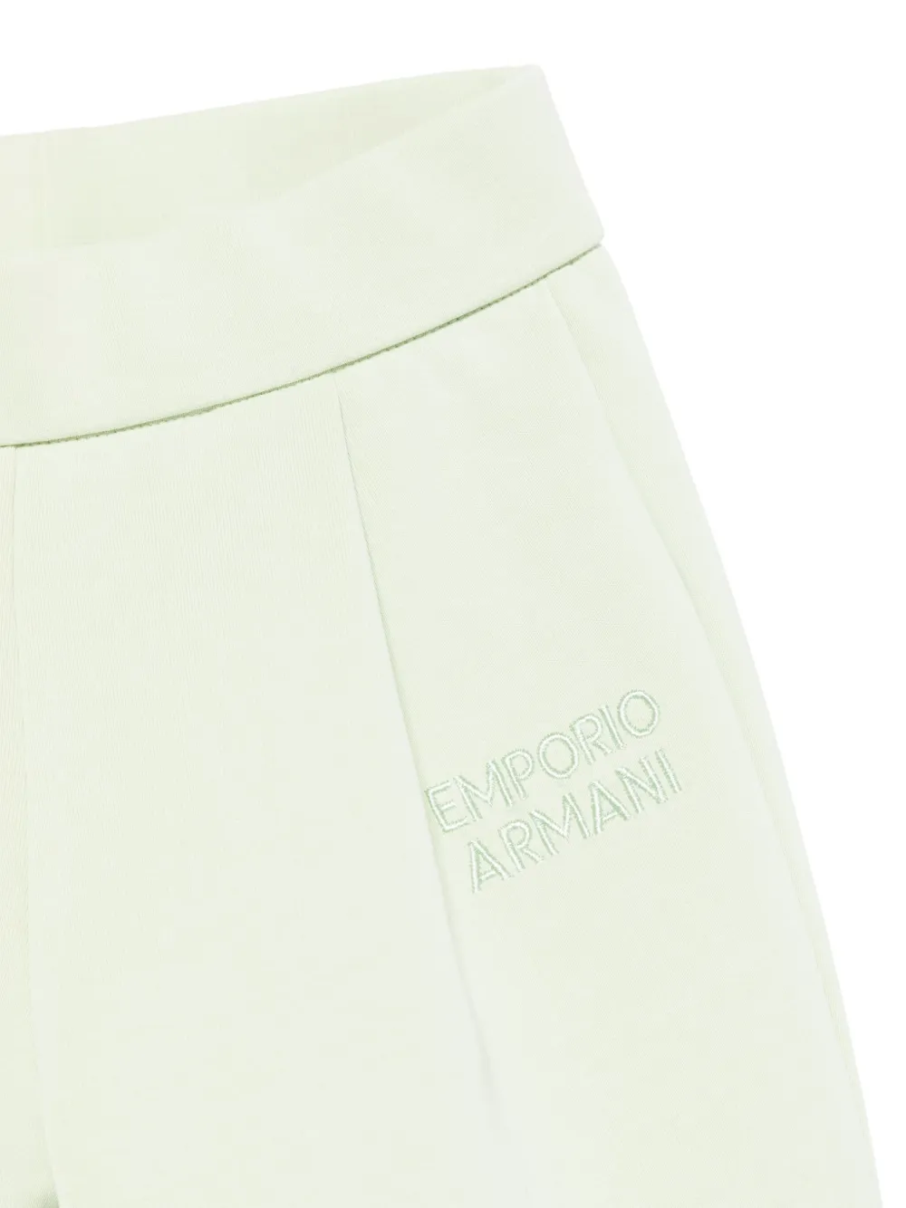 Emporio Armani Kids Jersey trainingspak Groen