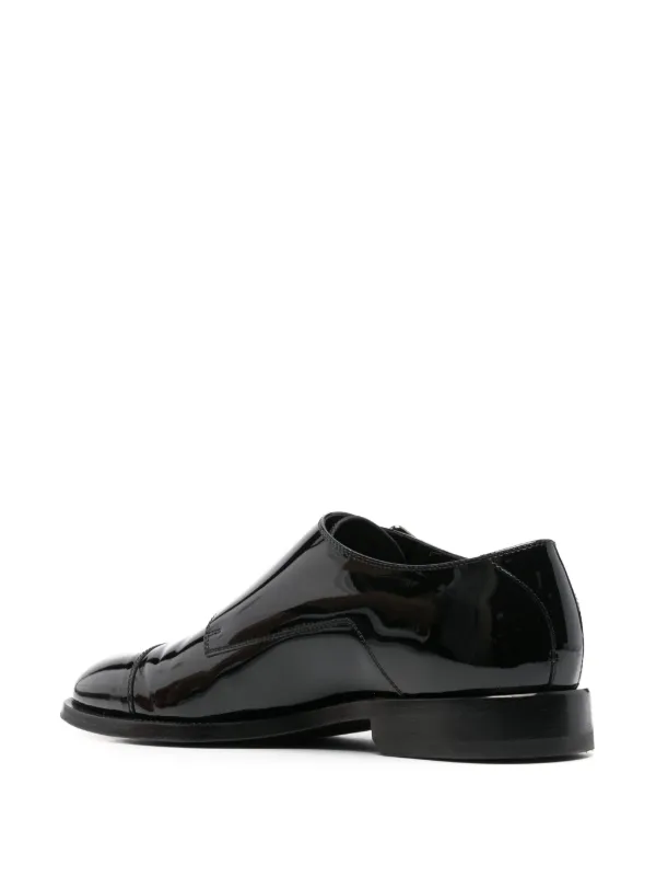Jimmy Choo Pre-Owned Finnion Monk Shoes Black FARFETCH HK