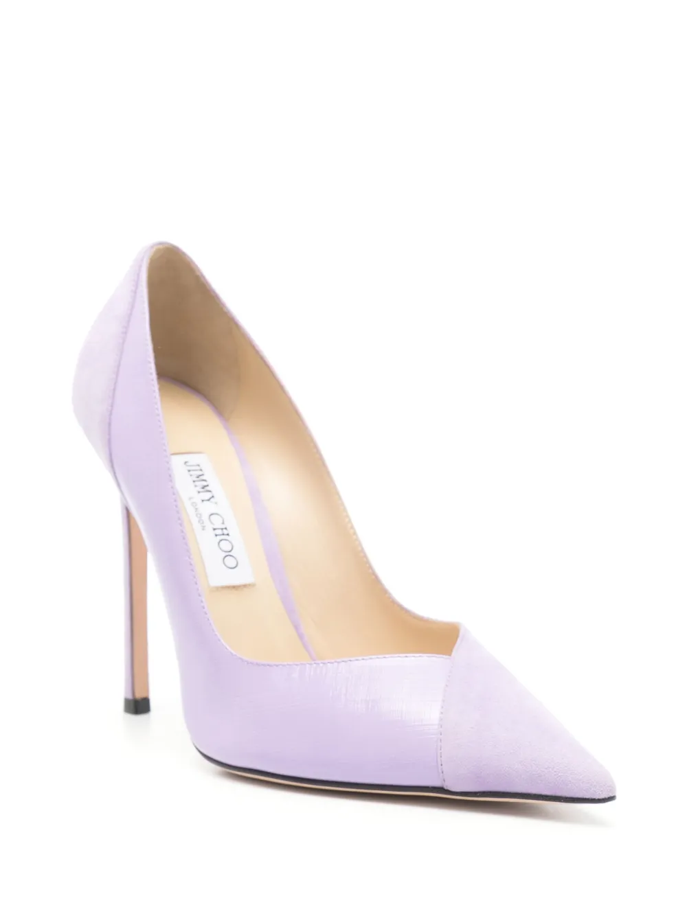 Jimmy Choo Pre-Owned 110mm Cass pumps - Paars