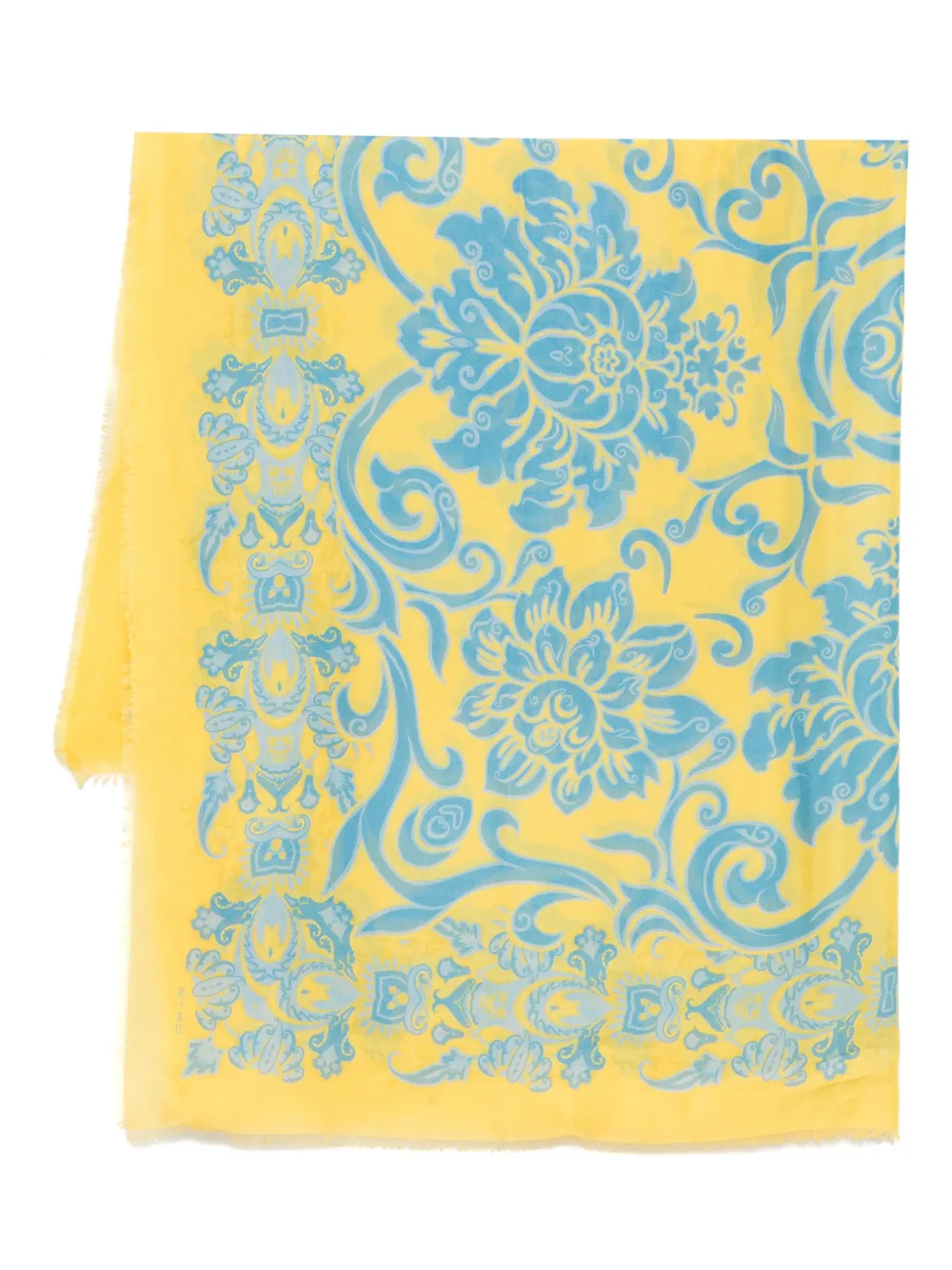 ETRO Sciarpa con stampa paisley - Giallo