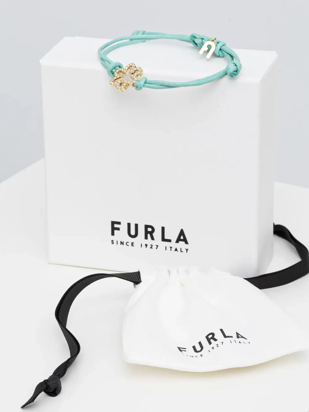  Furla Flower-embellished Bracelet - Blue 