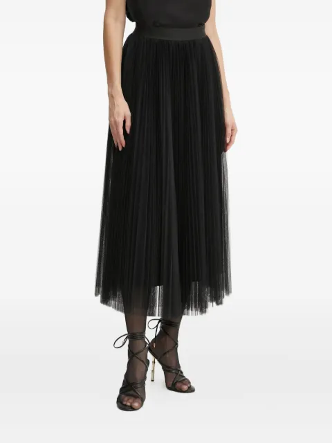 Forte Forte pleated tulle midi skirt