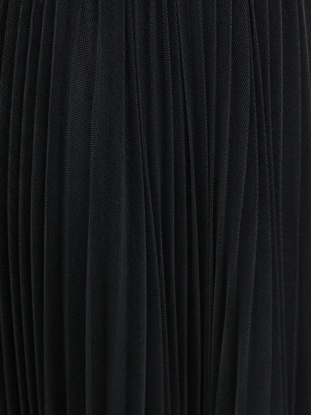 Forte Tulen plooirok Zwart