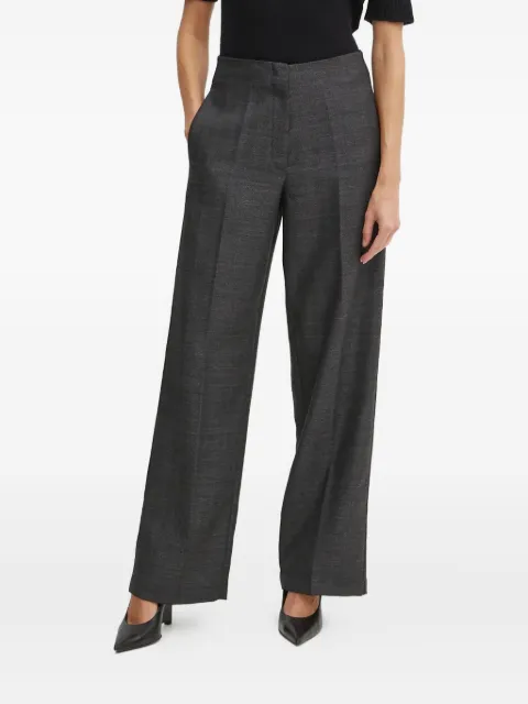 Forte Forte pantalones con motivo pied de poule