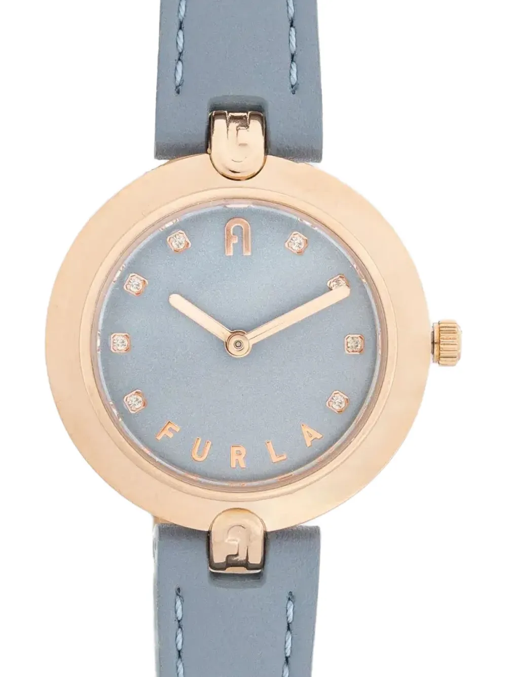 Furla Logo Links 28 mm - Blauw