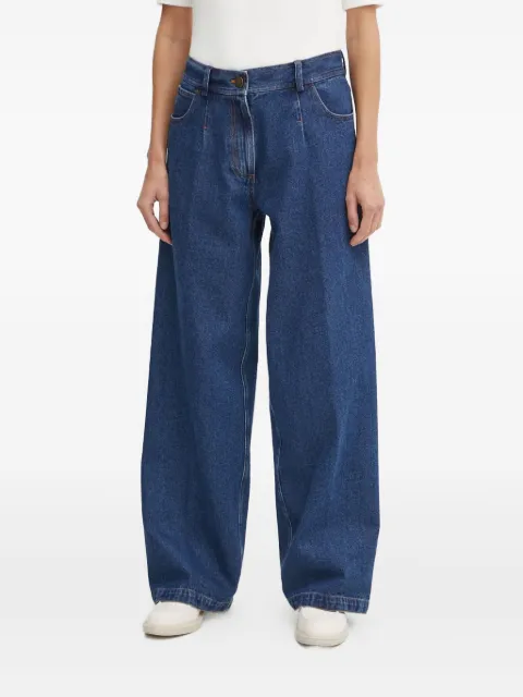 Forte Forte pleat-detailed jeans
