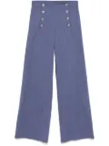 ETRO jacquard trousers - Blue