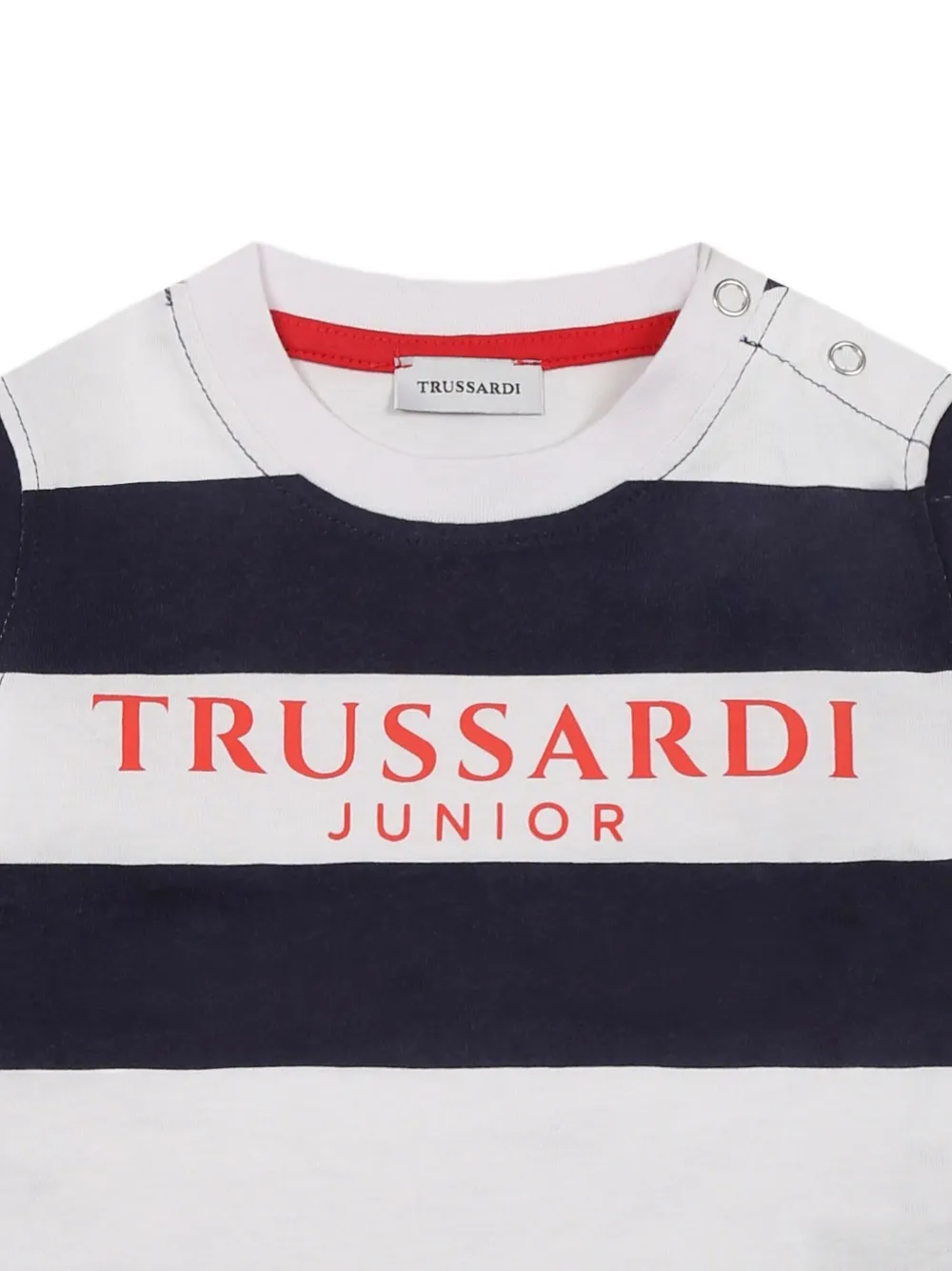 Shop Trussardi Junior Cotton T-shirt In White