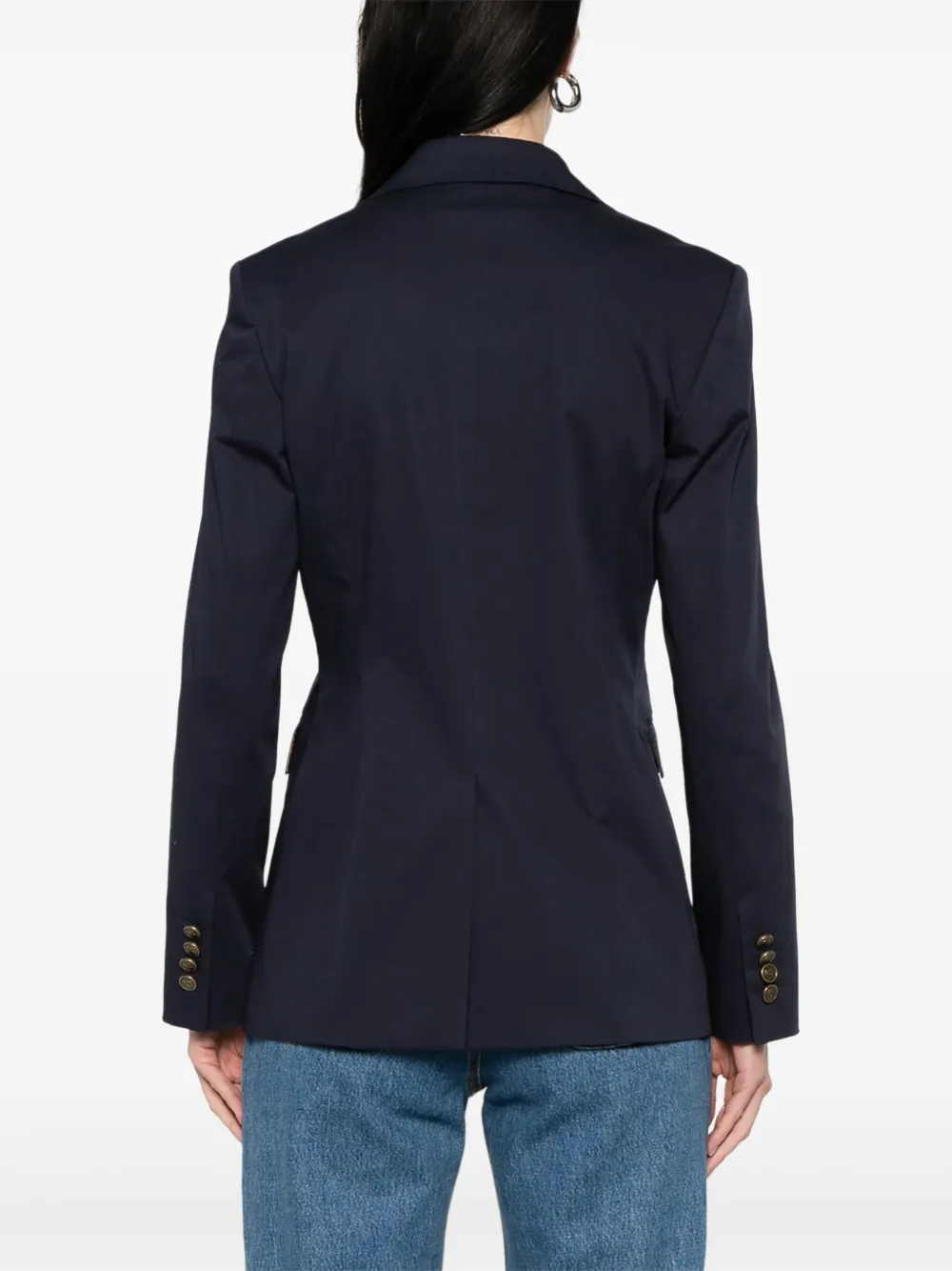 ETRO Gabardine blazer Blauw