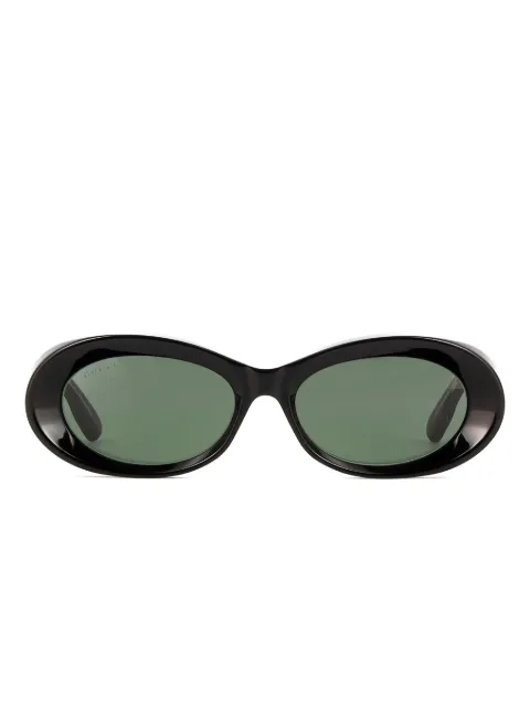 Gucci Eyewear Sonnenbrille mit ovalem Gestell