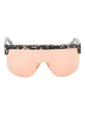 LOEWE shield-frame sunglasses - Black