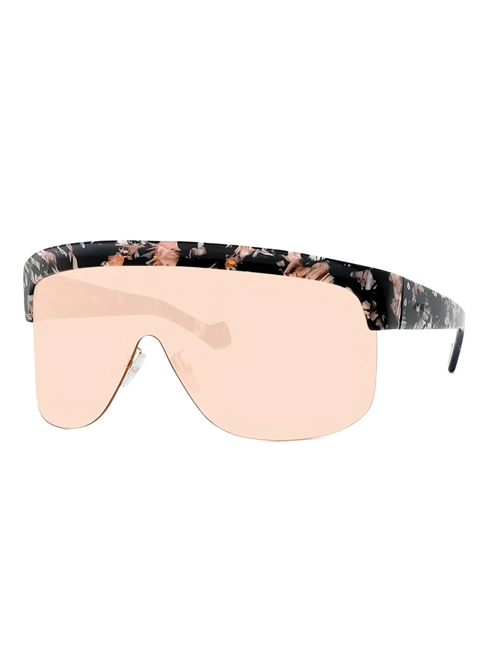 LOEWE shield-frame sunglasses - Zwart