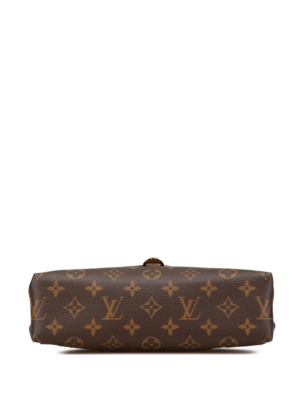 Pre-owned Louis Vuitton 2019 Monogram Saint Placide Crossbody Bag In Brown