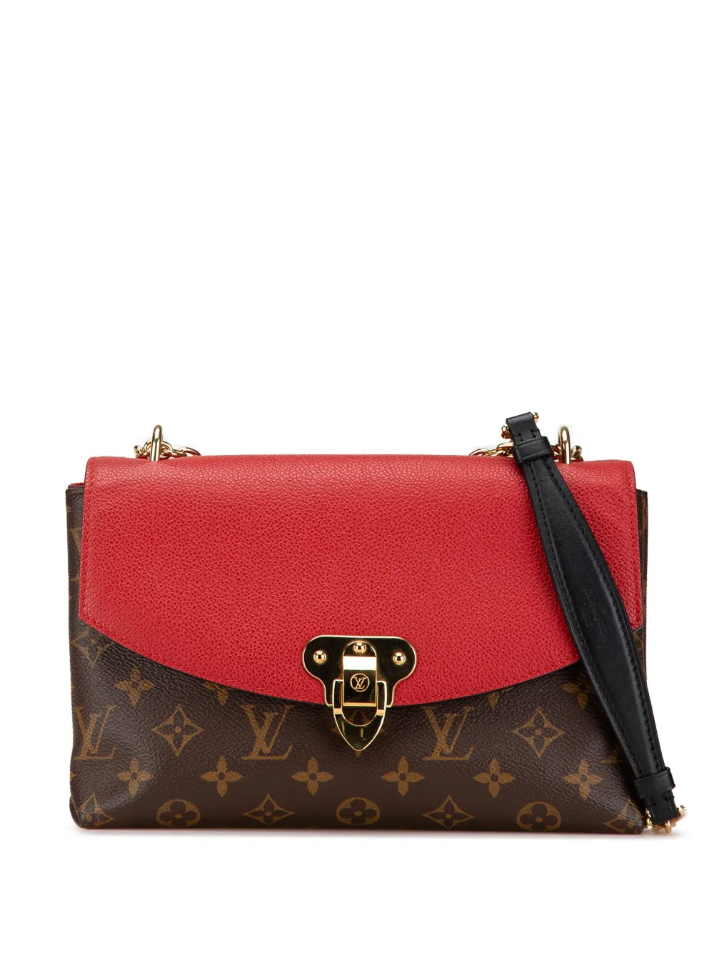 Louis Vuitton Pre-Owned 2019 モノグラム サンプラシド ショルダーバッグ - ブラウン Louis Vuitton Pre-Owned 2019 モノグラム サンプラシド ショルダーバッグ - ブラウン