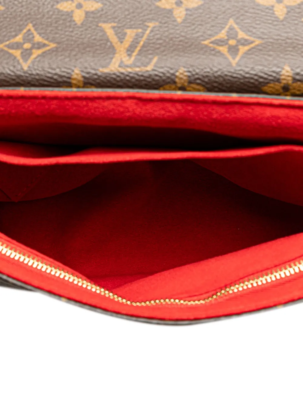 Pre-owned Louis Vuitton 2019 Monogram Saint Placide Crossbody Bag In Brown