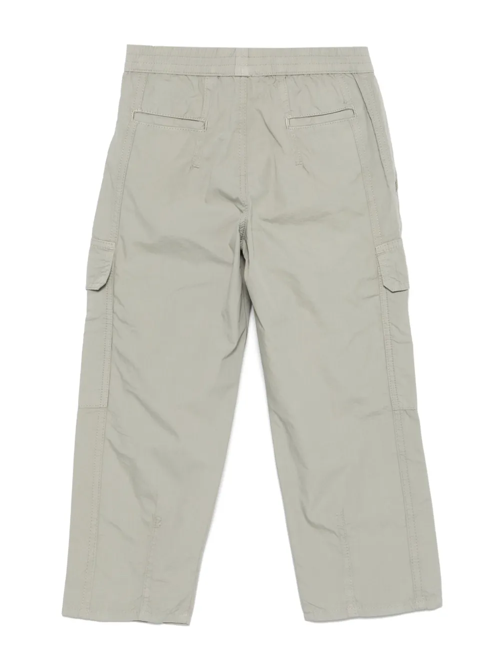 Emporio Armani Kids cotton trousers - Groen