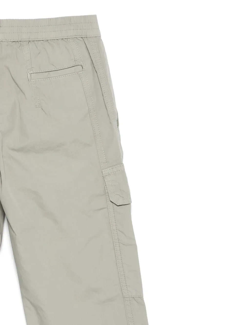 Emporio Armani Kids Katoenen broek Groen