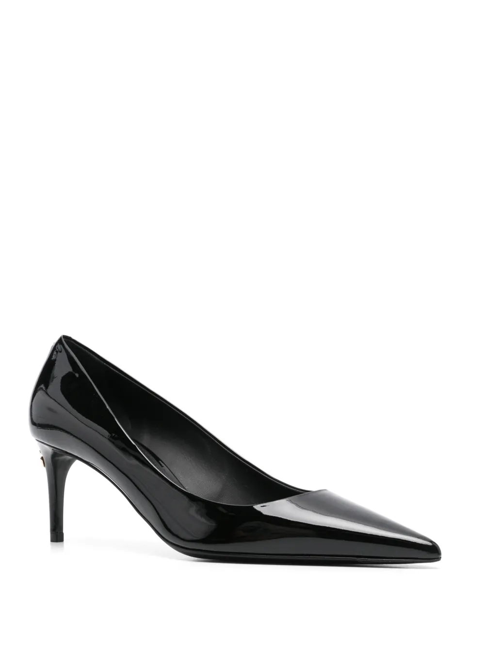 Dolce & Gabbana Pre-Owned 65 mm gelakte pumps - Zwart