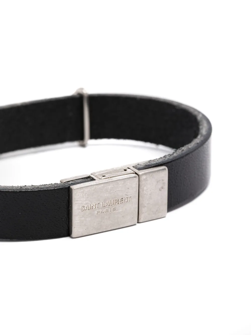 Saint Laurent Pre-Owned pulsera con placa Cassandre | Image 2