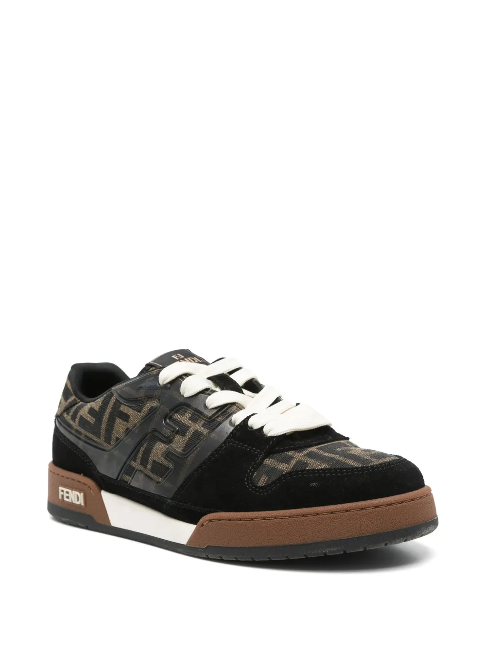 Fendi Pre-Owned Match sneakers - Zwart